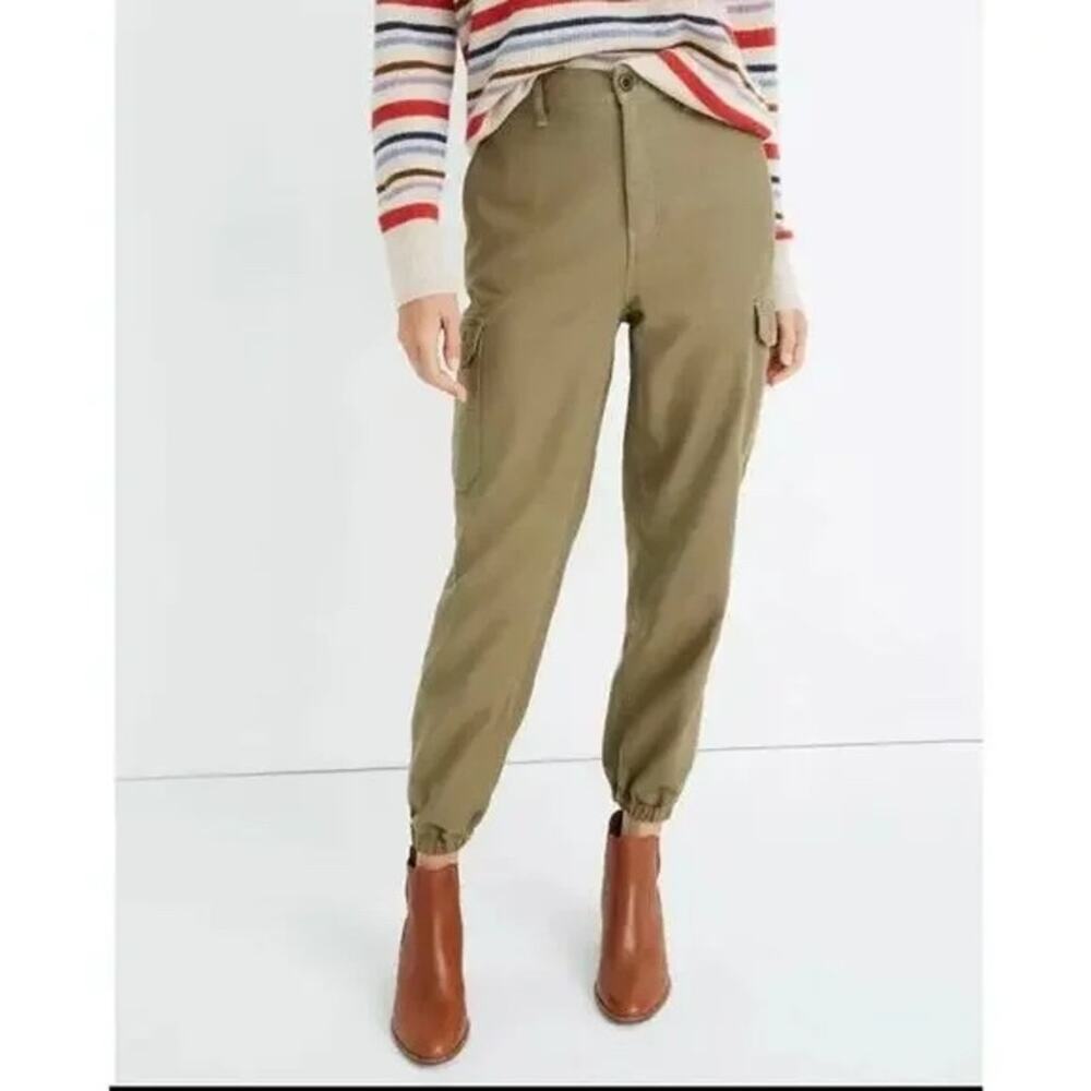 Madewell NWOT Women's High Rise Cargo Fatigue Joggers Size 26